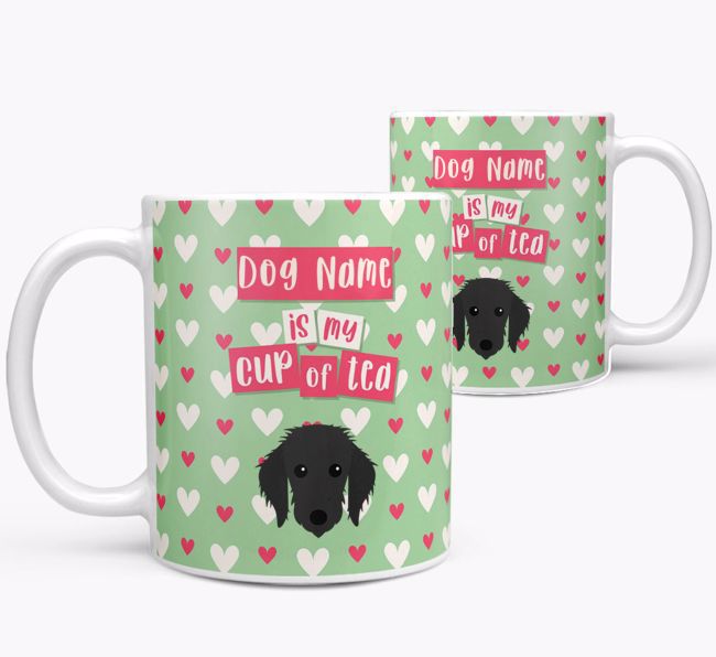 Personalised {breedFullName} '{dogsName} is my Cup of Tea' Mug